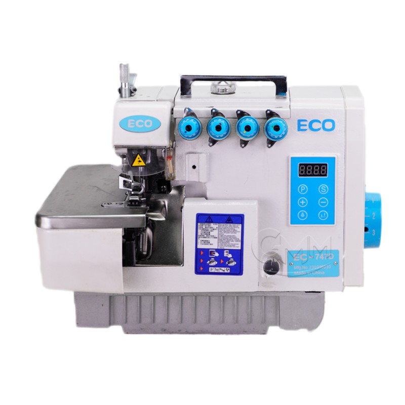 ECO four thread direct drive overlock sewing machine complete set