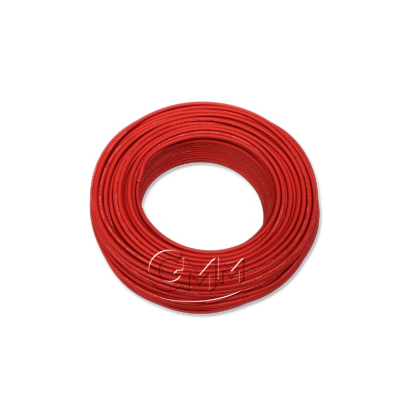 4mm flexible PV cable one meter / DC - red