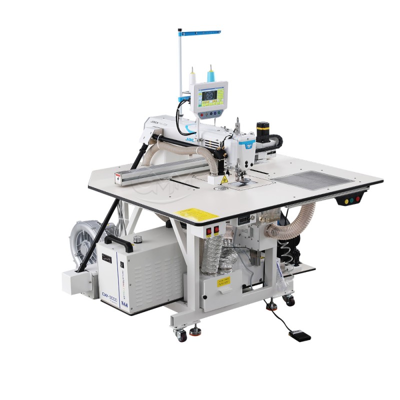 JACK M5 in line template machine with laser and suction device