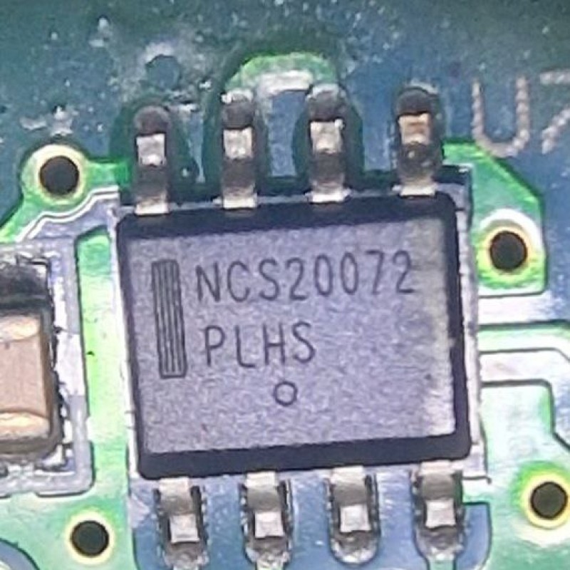 NCS20072 Dual operational amplifier